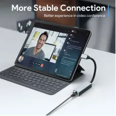 USB Type C to Gigabit Network Card Port Network Cable Adapter USB-C to RJ45 Driveless for Laptops Tablets