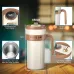 IPRee 650ml Stainless Steel Insulation Cup with Handle Smart Coffee Cup LETemperature Display Portable Cute Water Bottle for Car