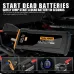 16000mAh Car Jump Starter Power Bank Car Emergency Starting Power Supply Power Bank With Large Capacity Outdoor Camping Power Supply