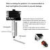 for H2D/A1/A1mini Hotend Bambu Lab H2D Hotend Kit 0.2/0.4/0.6/0.8mm Nozzle H2D High Flow Hotend Standard Flow Hot End