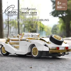 Mould King 10003 Technical Car The K500 Vintage Car Building Block Assembly Kit 868PCS Toys Kids Christmas Gift
