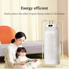 US Direct Large Capacity 3D Hugging Flexible Folding Dryer Quick Drying Constant Temperature Double Sterilization Clothes Dryer