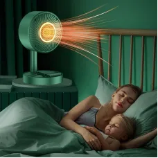 500W Mini Portable Extendable Foldable Heater Quick-Heat Household Heater Mini Small Desktop Heater Stretch Foldable Dormitory Electric Heater