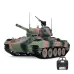 Tongde Model Chaffee M24 RTR 1/16 2.4G RC Battle Tank Smoke Sound Shooting LED Light Simulated Vehicles Model RTR Toys