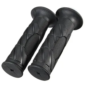 Throttle Twist Tube Handlebars Grips 22mm 7/8inch Universal Soft Rubber Motorcycle