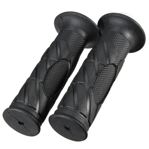 Throttle Twist Tube Handlebars Grips 22mm 7/8inch Universal Soft Rubber Motorcycle