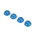 ROFUN 970141 970142 970143 Metal Locked Wheel Hub Nut 4PCS for 1/5 LT Kingmotor X2 Losi 5ive-t DDT FID RC Car Parts