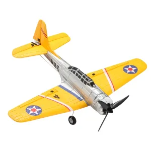 QF012 SBD Dauntless 2.4GHz 4CH 350mm Wingspan 6-Axis Gyro One-Key Aerobatic Brushless EPP Warbird RC Airplane RTF