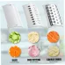 50W Multifunctional Vegetable Cutter Kitchen Drum Electric Vegetable Cutter Vegetable Slicer Potato Grater Electric Cheese Grater