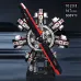 Mould King 10233 Technical Car Engine Model Motorized Radial Aviation Building Block Brick Assembly Kit 3089PCS Kids Toys Christmas Gifts