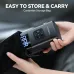 Andeman Tire Inflator Portable Air Compressor, 150PSI & 8000mAh Portable Air Pump, 4X Faster Cordless Tire Inflator with Large Display and LED Light, Cordless Air Pump for Cars, Bike, Ball and More