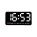 Large Display Led Digital Wall Clock Brightness Adjustable Voice Control Display Temperature Desktop Alarm Clock