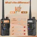 Baofeng M-5R 8W Ham Radio Long Range Dual Band Tri Power VHF UHF 1.25M Aviation AM FM Receiver Type-C Charging Walkie Talkie