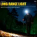 High Light LEHeadlamp with 5 Lighting Modes Gesture Control IPX6 Waterproof Type-Rechargeable Adjustable Angle for Outdoor Camping Fishing Night Riding