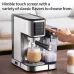 NovuLife CM5120 20Bar Semi-Automatic Coffee Machine with Auto Milk Frother One-Touch Operation for Espresso Cappuccino Latte
