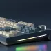 LANGTU LT84 Tri-mode Mechanical Gaming Keyboard with Display Screen and Knob 84 Keys Sandwich Structure Hot Swappable RGB Wireless E-sports Gamer Keyboards