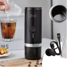 Bincoo Portable Coffee Machine Electric Cordless Espresso Machine Coffee Maker 1800mAh Battery for Car Travel Camping Outdoor Sport