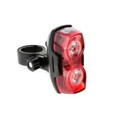Bicycle Super Bright Dual-lamp Taillight 2 LE400LM 3 Modes Bike Safety Warning Light IPX4 Large Wide-angle Without Battery