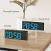 Multifunctional Clock Electronic Clock Simple LED Digital Clock USB Output Bedside Alarm Clock with 3 Level Adjustable Brightness