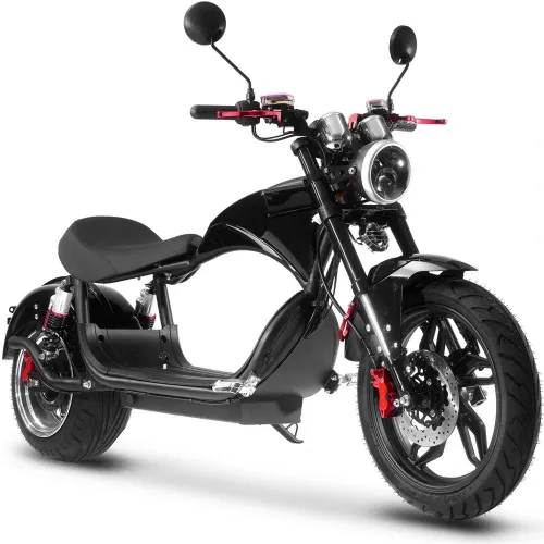 USA Direct Mototec LowBoy-M4 Electric Scooter - Recommended Top Speed 25KM/H, 2500W Motor, 60V 30AH Battery, 55-80KM Mileage, 135KG Payload Electric Motorcycle
