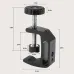 Universal C Clamp Adjustable Black Aluminum Alloy 1/4 3/8 Thread Hole Anti Slip Design Desk Mount Holder LCD Monitor Camera Accessories