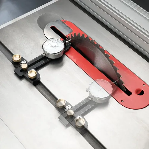 Woodworking Table saw Dial Gauge Corrector Precision Saw Blade Straightening Cutting Board Positioner