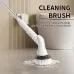 Electric Cleaning Brush Cordless 5W Motor Extendable Handle 5 or 6 Brush Heads ABS for Bathroom Kitchen Tile Floor Cleaning
