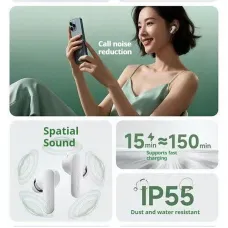 Edifier X2 EVO TWS Earbuds Wireless bluetooth V6.0 Earphone Spatial Sound AI Call Noise Cancelling 43H Playback Low Latency Real-time Translation Sports Headphones