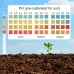 Garden Soil pH Test Kit 100 Strips 3.5-9.0 pH Range Accurate Soil Testing Indoor Outdoor Easy Lawn and Garden Maintenance Clay Sand Loam
