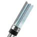 1/2 Inch 12mm Shank 3 Flutes Straight Cut Router Bit with Bearing Straight Grooving Bit Pattern Flush Trim Bit Woodworking Milling Cutter Tool