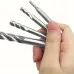 10PCS 4 Flutes End Mill Bits 2-12mm Straight Milling Cutter Straight Shank Drill Bits for Wood / Steel / Titanium