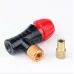 Fast Inflatable Bicycle Inflator Head Portable CO2 Gas Bottle Pump Head Adapter For Bike Air Pump