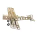 Dancing Wings Hobby S44 S.E.5A 1010mm Wingspan Balsa Wood Biplane Warbird RC Airplane KIT/ KIT+Power Combo