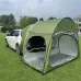 Xmund Camping Car Rear Tent Outdoor Car Trunk Tent with Canopy Car Trunk Extension Tent Sunshine-Proof Camping Equipmen