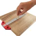 8 Inch/200mm T Square Marking Measuring Ruler Imperial Metric Scale Woodworking Scribing Ruler Gauging Tool