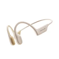 Heycute U6 Bone Conduction Earphone Neck Hanging Wireless Headset Bluetooth Headphones Polymer Diaphragm Long Battery Life IPX68 Waterproof Sports Earphones