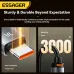 ESSAGER ES-X67 7A 100W USB-A to Type-C+Type-C Cable QC SCP FCP VOOC Fast Charging Data Transmission Tinned Copper Core Line 1M Long for iPhone 16 16 Pro 15 14 for Xiaomi 15 Ultra for Huawei Mate XT for Samsung Galaxy S25 Ultra