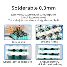 Docreate Farad Capacitor 2.7v 3000F Digital Display Double Pulse Output MCU Control Spot Welding Machine With Detachable Soldering Pen