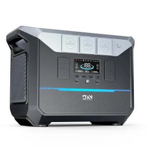 USA Direct DaranEner NEO2000 Portable Power Station 2000W 2073.6Wh LiFePO4 Battery UPPower Supply ASockets with 1.8 Hours Fast Charging Solar Powered Generator for Outdoors Camping Travel RV Home Use Emergency