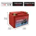 JSDSOLAR YTX9-BS 12.8V 9Ah Motorcycle LiFePO4 Battery 400A CCA Built-in BMS Lithium Battery