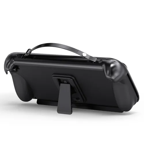 For Switch2 Protective Case Full TPU Protective Case + Detachable Cover Switch2 Host with Bracket Protective Shell JYS JYS-NS2272B