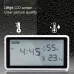 2Pcs Deli Electronic Thermometer Hygrometer Weather Station with High Precision 0.1 Temperature Humidity LCD Display Clock Function Long Battery Life- Ultimate Indoor Weather Monitoring Station