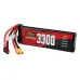 ZOP Power 2S 7.4V 3300mAh 120C 17.09Wh LiPo Battery XT60 Plug for RC Car