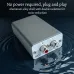 Passive Audio Noise Isolator RCA Stereo Interface Aluminum Alloy Shell Plug and Play Removes Ground Loop Interference Signal Noise Reduction No Power Required Audio Filter Noise Cancelling Device
