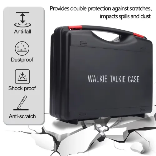 BAOFENG AR-152 Walkie Talkie Carrying Case Handbag Storage for UV-32 AR-152 DM-32 AR-152 PRO Ham Radio Launch Camping Bag