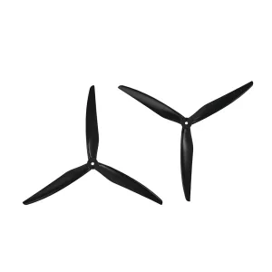 2 Pairs / 4 Pairs Gemfan 1045 10 Inch 3-Blade Propeller 5mm Hole Glass Fiber Nylon for 3214 800KV Motor RC FPV Racing Drone