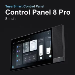 Tuya Smart Home Control Panel 8-inch Touch Screen Bluetooth Zigbe Gateway Built-in Building Intercom Compatible Home Auto