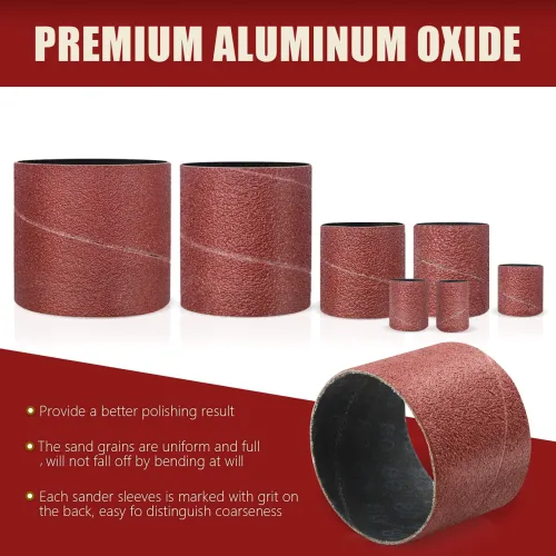 Sanding Drum Kit 37 Pcs Rubber Spindle Sanding Drum Sander Tool Kit Set for Drill Press for Home Improvement Hobbies Carpentry