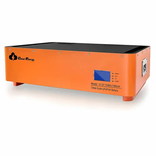 UDirect Cloudenergy 48V 150Ah Stackable LiFePO4 Deep Cycle Rechargeable Battery 7680Wh 2150W 6000+ Life Cycles 10-Year Lifetime Built-in BMLEMonitor RV, Solar, Marine, Overland, Off-Grid CL48-150S