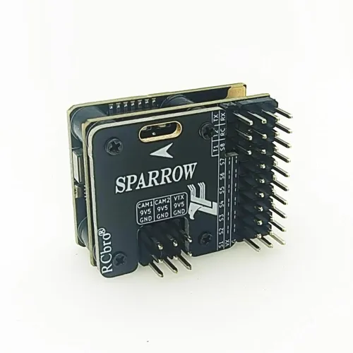 LeFei Sparrow V3 Pro OSD Flight Controller Gyro Stabilization Return Home Support Dual FPV Camera Switching PPM SBUS IBUS ELRS CRSF MAVLINK For RC Airplane